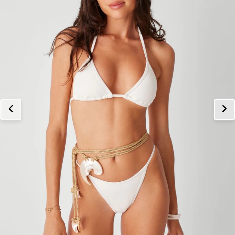 Frankies Bikinis Triangle Bikini Top